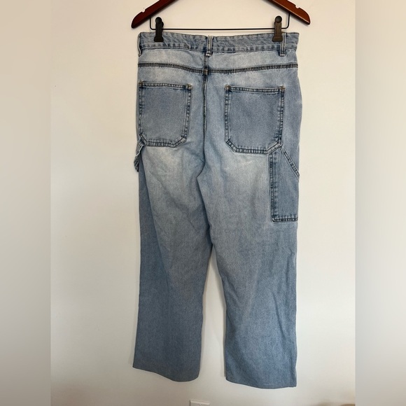 Refuge denim skater Light Blue Denim Jeans size 07 - Picture 3 of 5